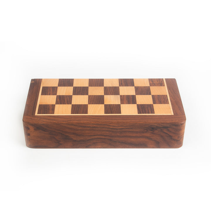 Wooden Magnetic Folding Chessboard