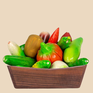 Wooden Vegetable Set 2