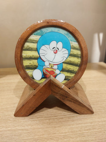 Wooden Coaster (Doraemon Edition) 1