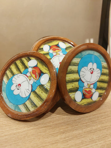 Wooden Coaster (Doraemon Edition) 3