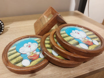 Wooden Coaster (Doraemon Edition) 2