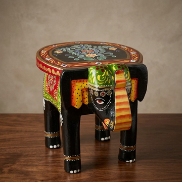 Elephant Stool (Black 2)