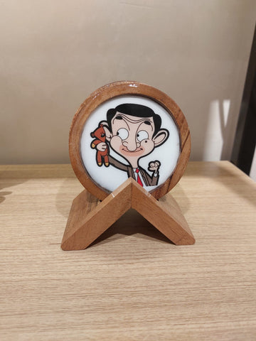 Wooden Coaster (Mr. Bean Edition) 1