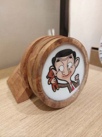 Wooden Coaster (Mr. Bean Edition) 2