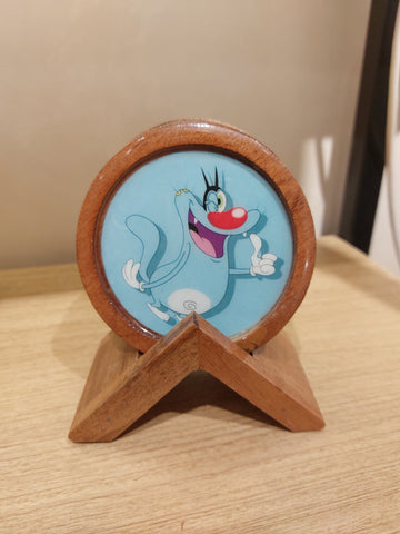 Wooden Coaster (Oggy Edition) 1