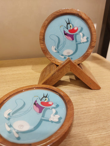 Wooden Coaster (Oggy Edition) 6