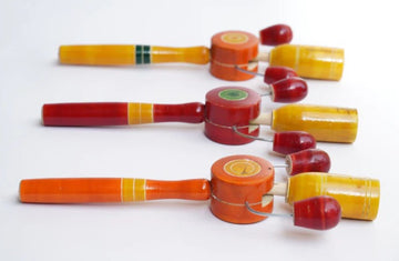 Wooden Plate Taktak Rattle