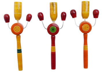 Wooden Plate Taktak Rattle
