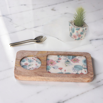 Me Time Blue Floral 1