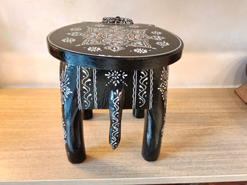 Elephant Stool (Black 1)
