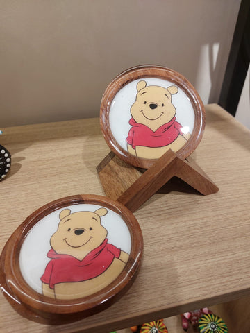 Wooden Coaster (Winnie the Pooh Edition) 2