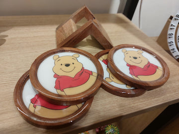 Wooden Coaster (Winnie the Pooh Edition) 4