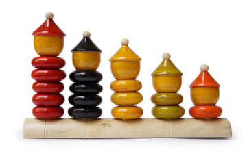 Wooden PAPE Stacker Set