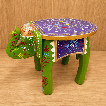 Elephant Stool (Green) 2
