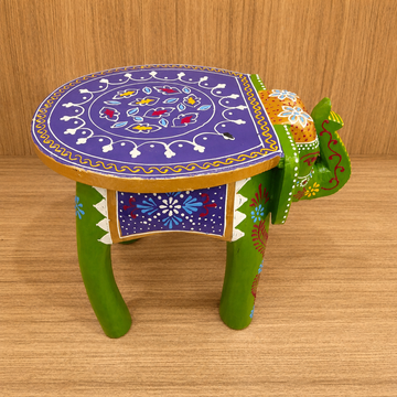 Elephant Stool (Green) 2