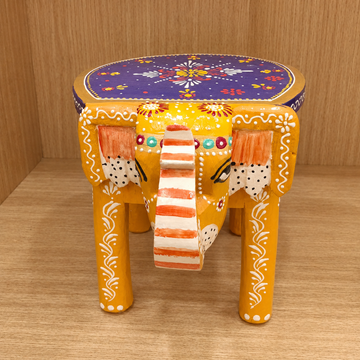 Elephant Stool (Yellow) 2