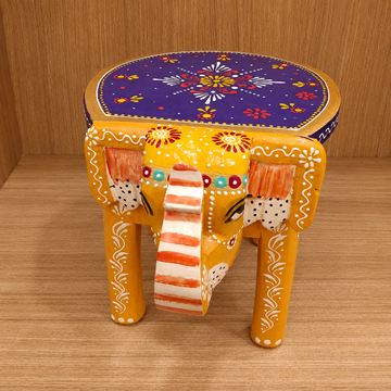Elephant Stool (Yellow) 2