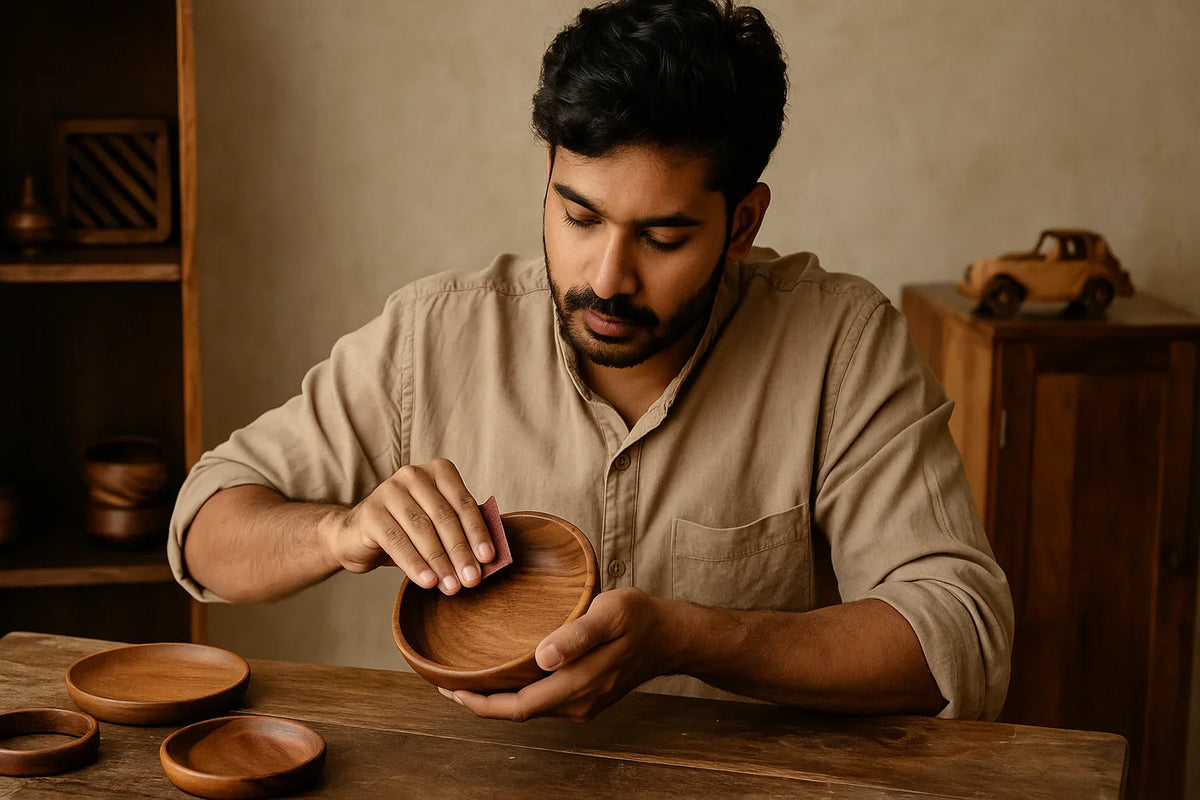 Handmade vs Machine-Made Wooden Products: Which Lasts Longer? – Hertha Nest