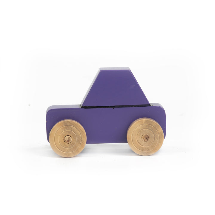 Wooden Sports Car - Purple