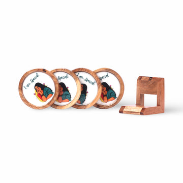 Wooden Coasters - I am Special