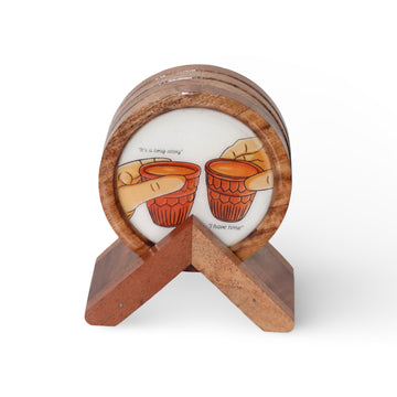 Wooden Coasters - It_s a Long Story