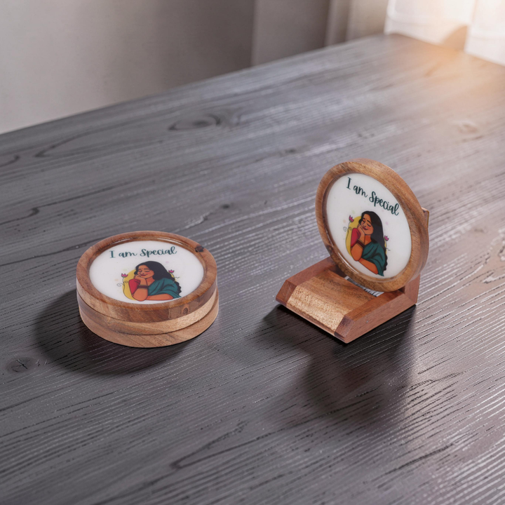 Wooden Coasters - I am Special