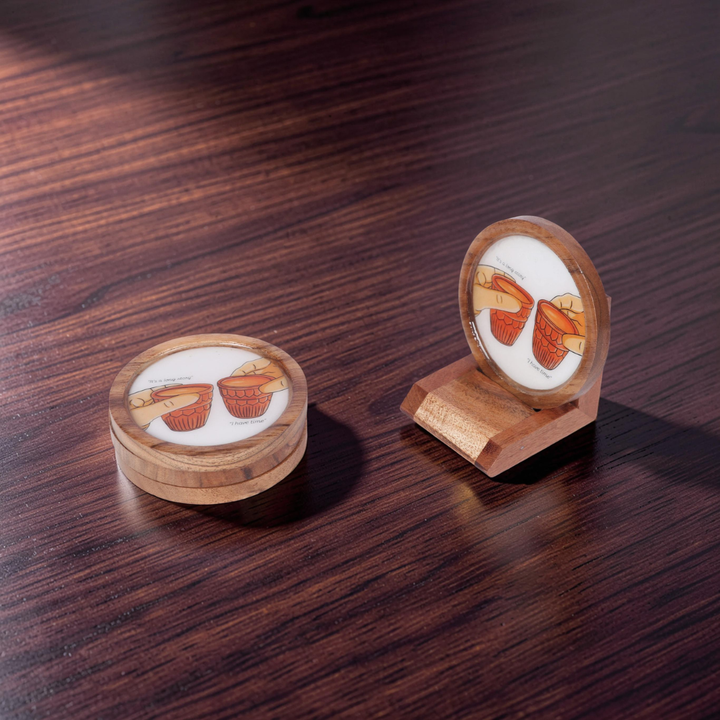 Wooden Coasters - It_s a Long Story