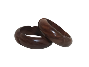 Wooden Cut Bangles