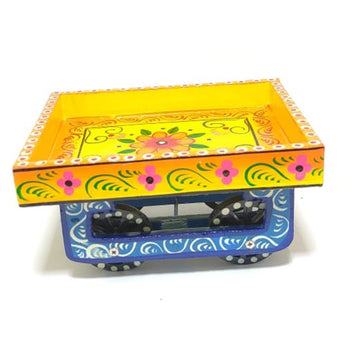 Wooden Hathgaadi (Yellow)