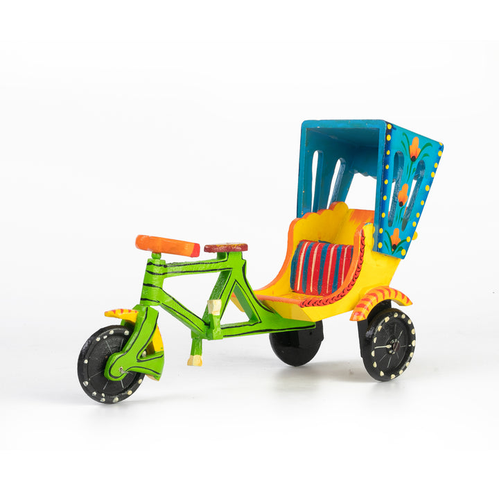 Wooden Cycle Rickshaw - Small