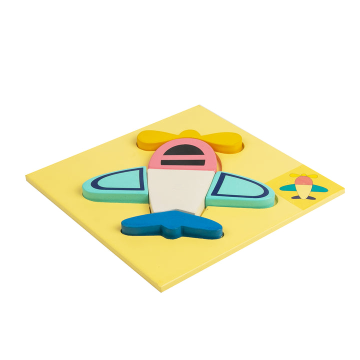 Wooden Board Puzzle - Aeroplane