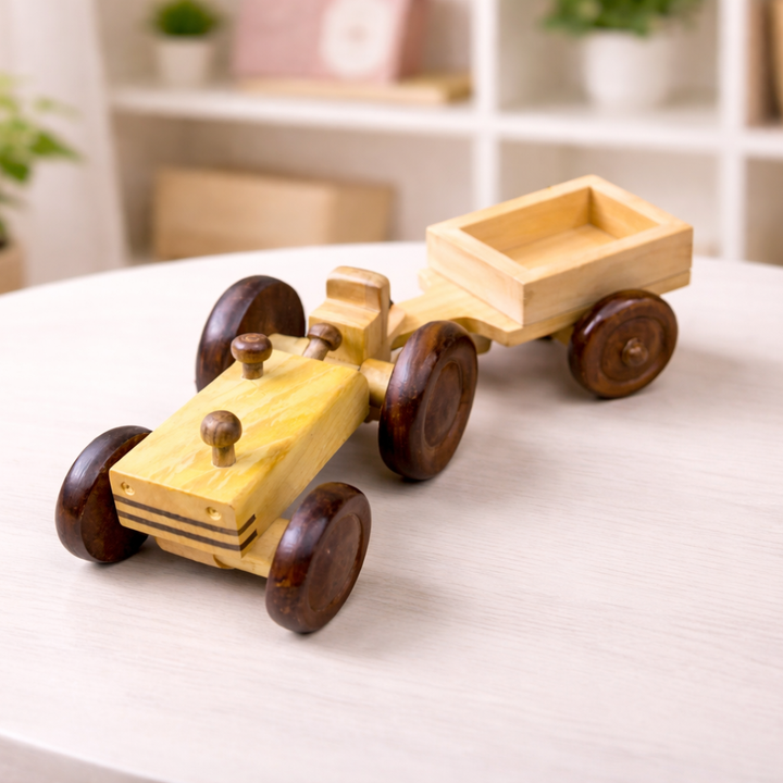 Wooden Tractor Trolly