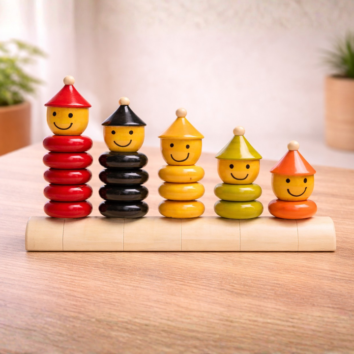 Wooden PAPE Stacker Set
