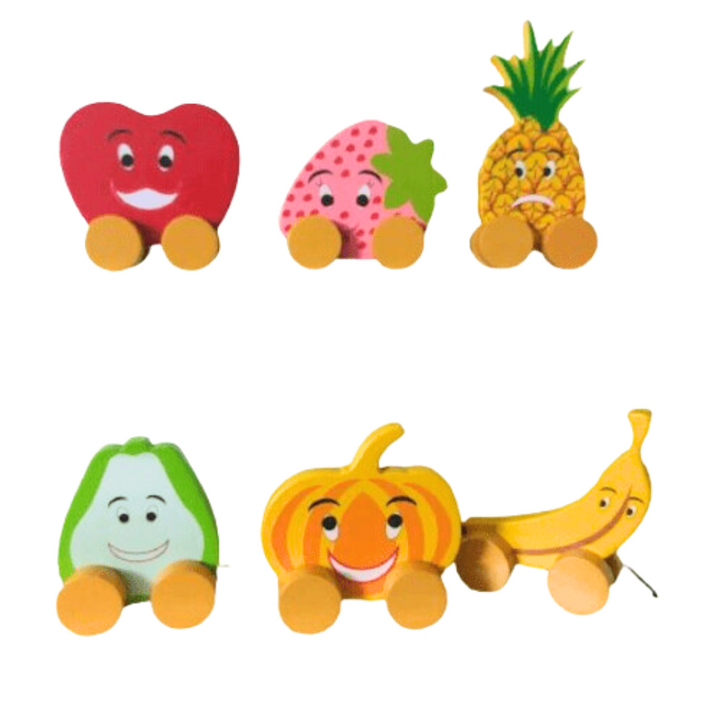 Colourful Fruits Car Set