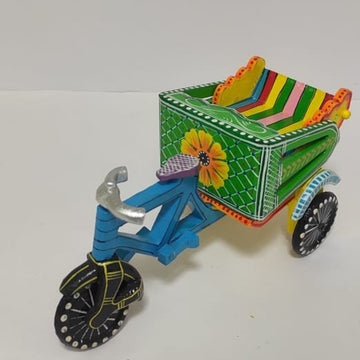 Wooden Cycle Rickshaw - Big