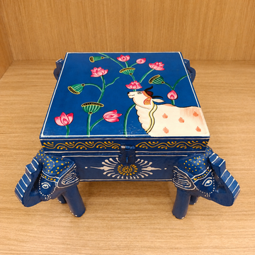 Hand-Painted Pichwai Jewellery / Storage Box