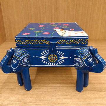 Hand-Painted Pichwai Jewellery / Storage Box