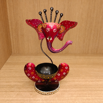 Ganesh Tealights – Red and Black Combo