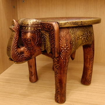 Elephant Stool Copper Look