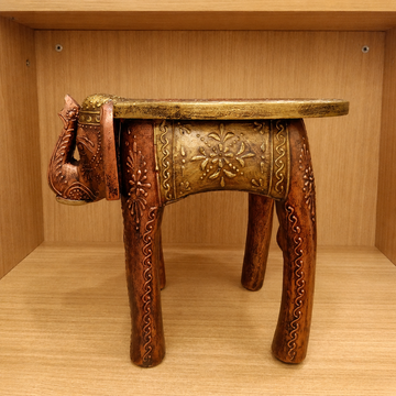 Elephant Stool Copper Look