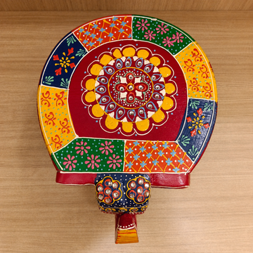Elephant Stool Red Multicolour 1