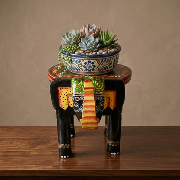 Elephant Stool (Black 2)
