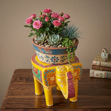 Elephant Stool (Yellow)