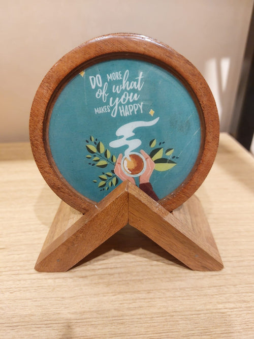 Wooden Coaster (Happy Edition)