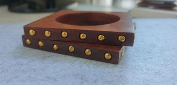 Square Circle Charm (Set of 2)