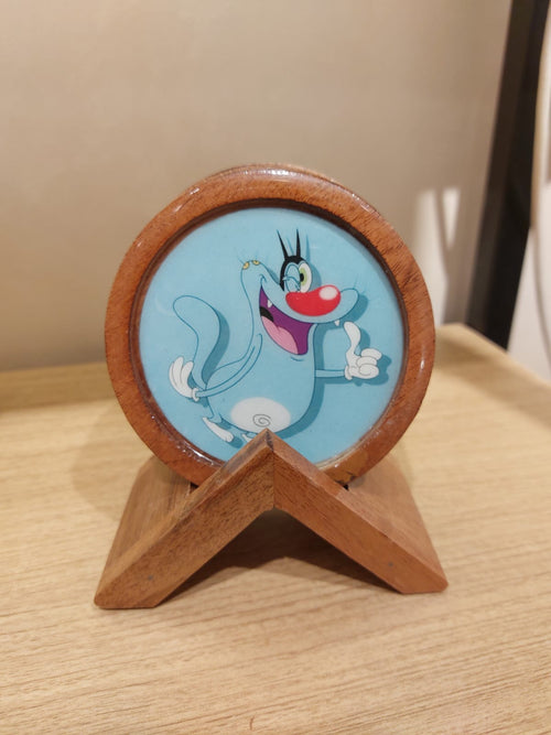 Wooden Coaster (Oggy Edition)