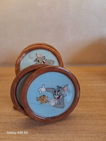 Wooden Coaster (Tom and Jerry Edition)