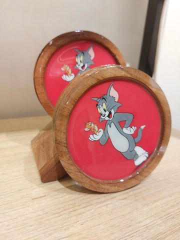 Wooden Coaster (Tom and Jerry Edition)