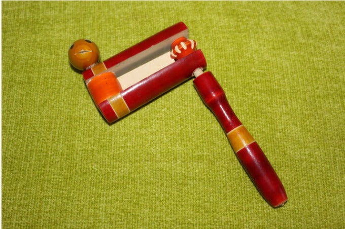 Wooden Wala Wala Rattle