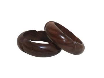 Wooden Cut Bangles